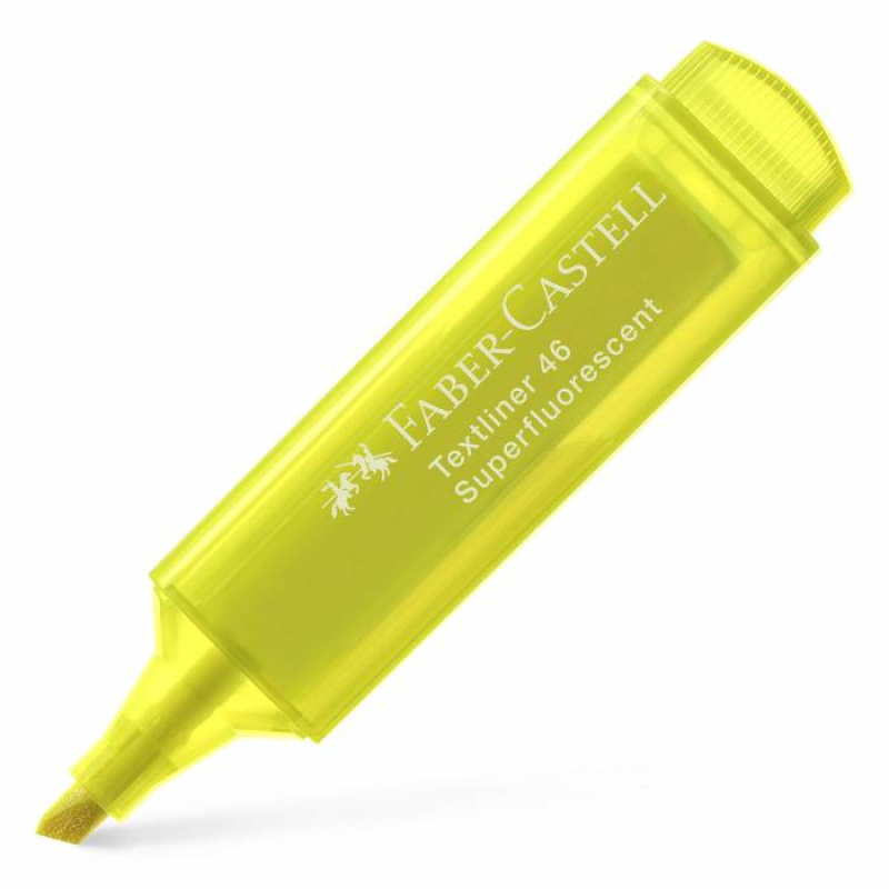 Μαρκαδόρος Υπογράμμισης Faber Castell 1546 κίτρινο