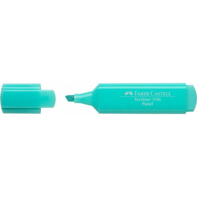 Μαρκαδόρος Υπογράμμισης Faber Castell 1546 παστέλ πετρόλ