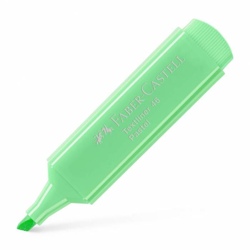 Μαρκαδόρος Υπογράμμισης Faber Castell 1546 παστέλ πράσινο