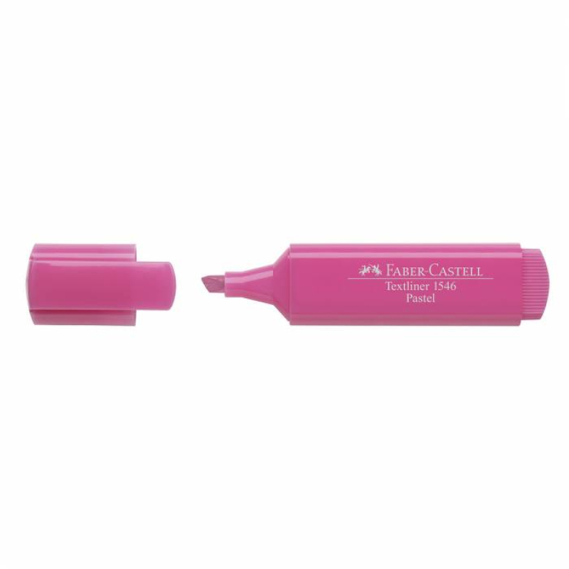 Μαρκαδόρος Υπογράμμισης Faber Castell 1546 ροζ