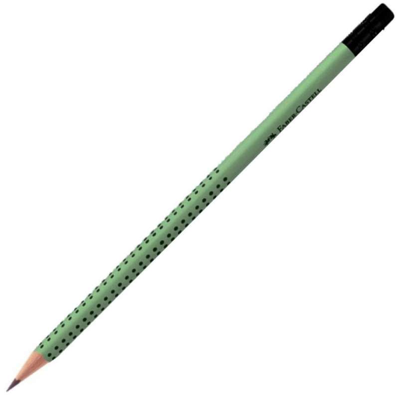 Μολύβι Faber Castell Grip 2001 με γόμα olive