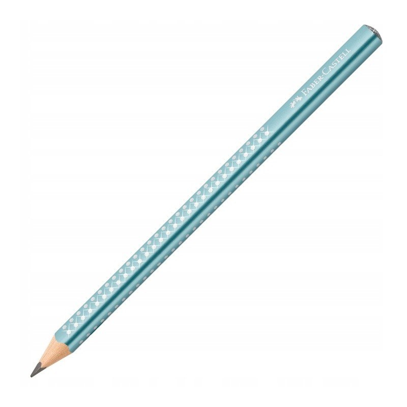 Μολύβι Faber Castell Jumbo Sparkle Metallic Cosmic II Βεραμάν