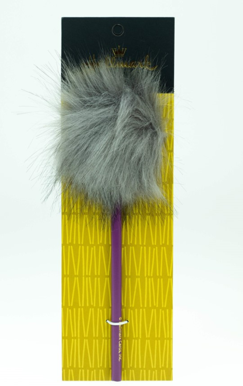 Μολύβι Hallmark Lines μαύρο με pom pom