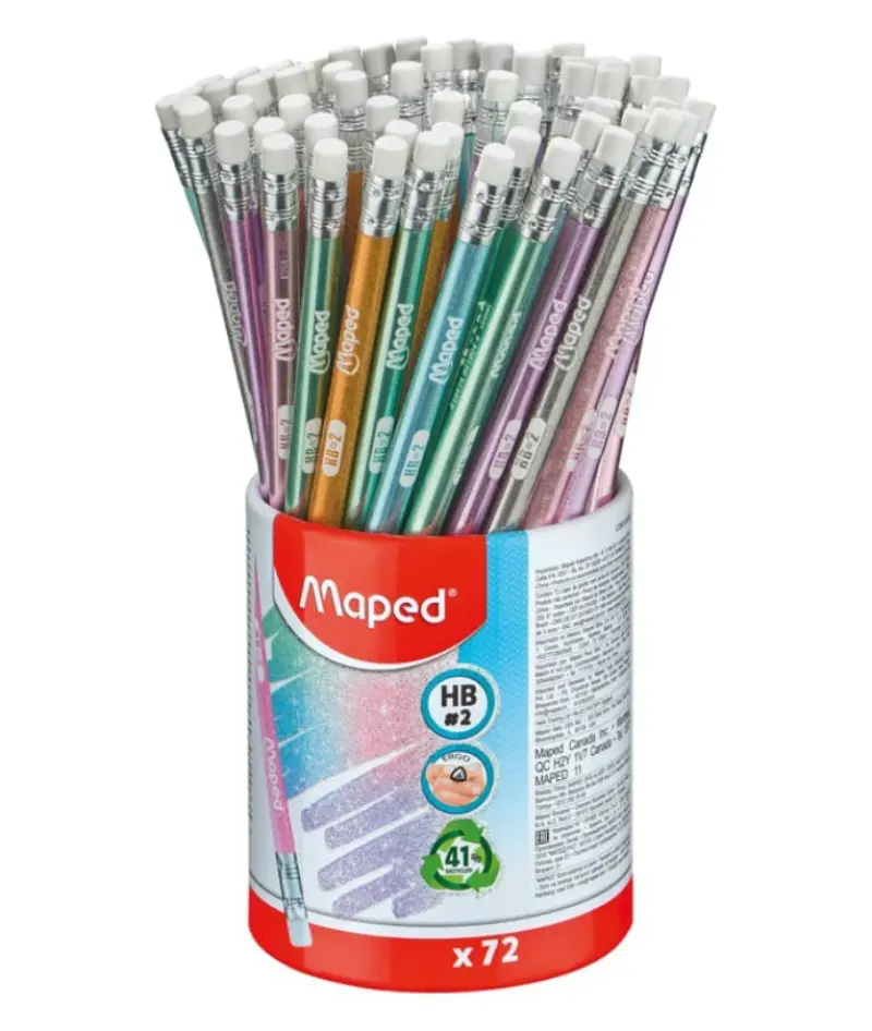 Μολύβι Maped Black Peps Glitter HB