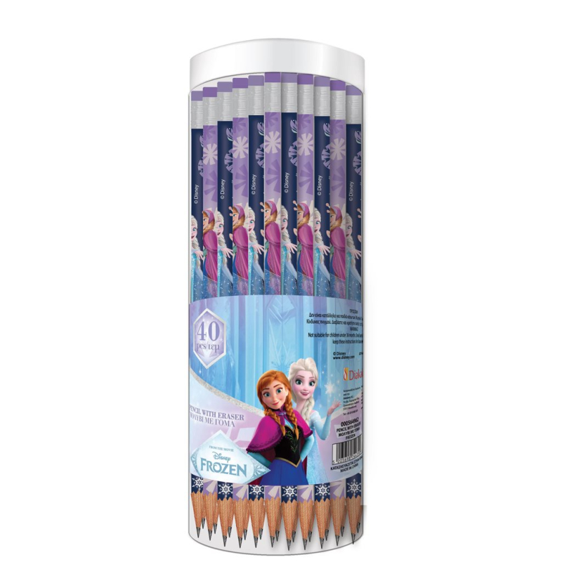 Μολύβι με γόμα Frozen ΙΙ 2 σχέδια