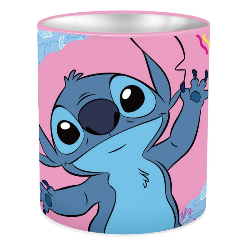 Μολυβοθήκη μεταλλική Lilo & Stitch 10x11cm