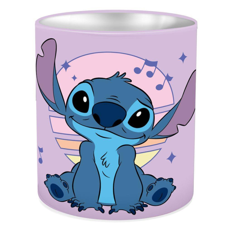 Μολυβοθήκη μεταλλική Lilo & Stitch 10x11cm