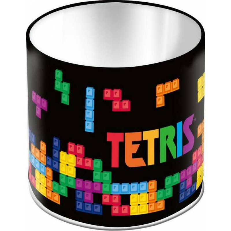 Μολυβοθήκη μεταλλική Tetris 10x11cm 0504036