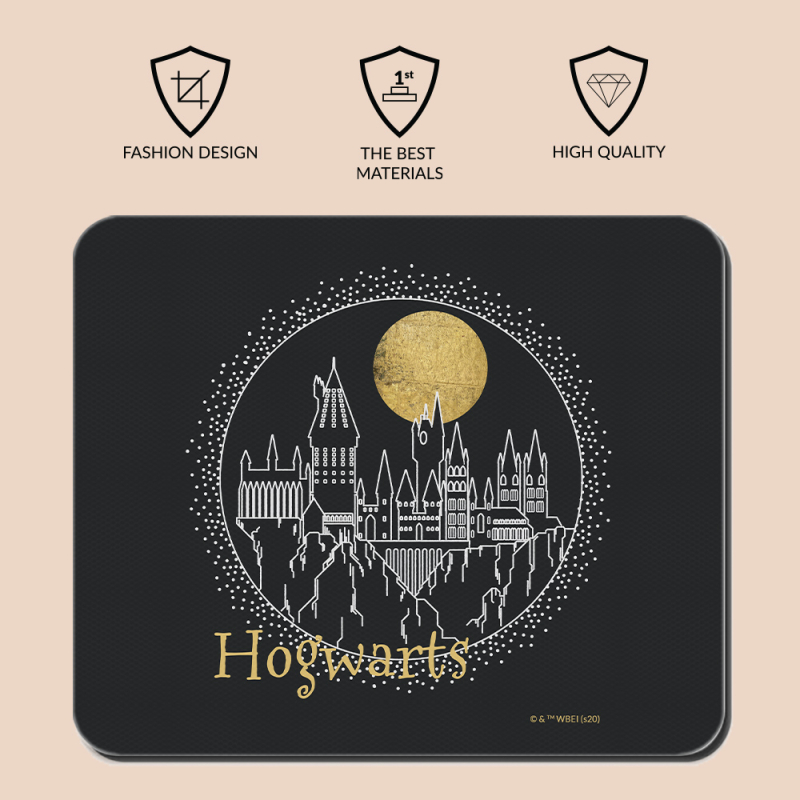 Mousepad Harry Potter Black 22cm x 18cm