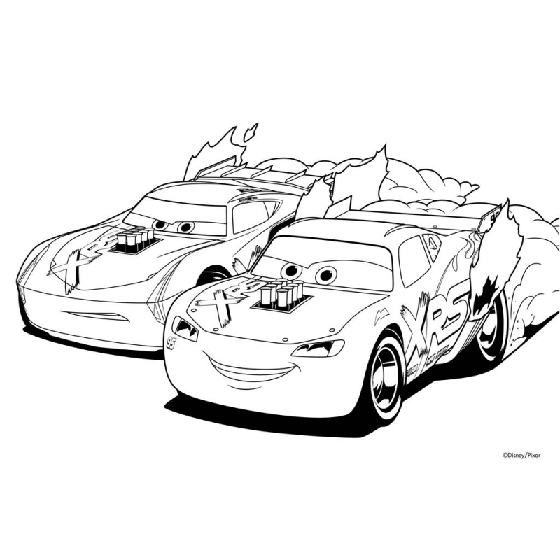 Μπλοκ Ζωγραφικής Cars 40φυλ.