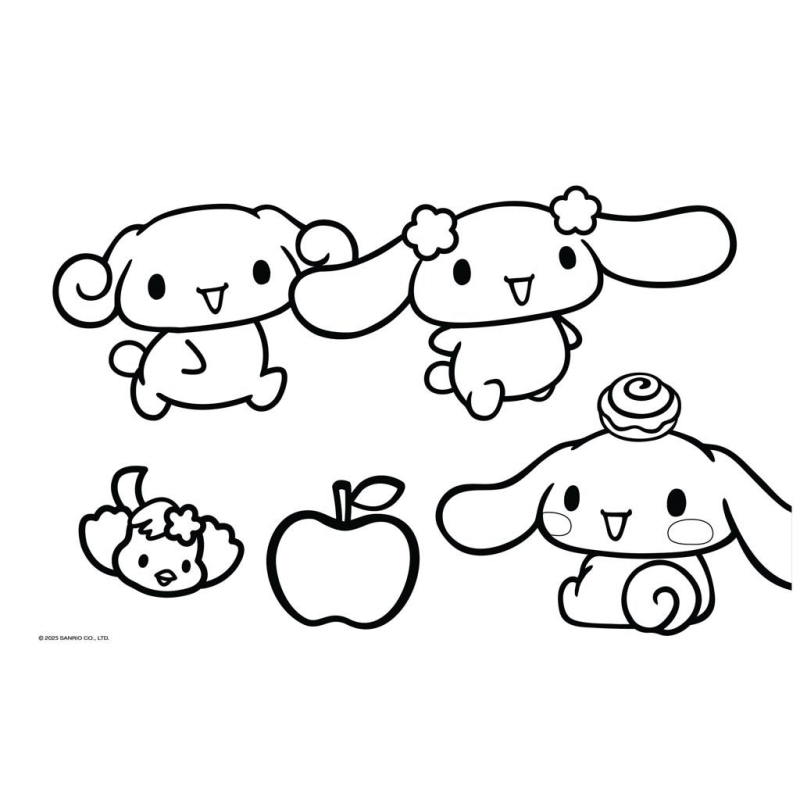 Μπλοκ Ζωγραφικής Cinnamoroll 40φυλ 2 σχέδια