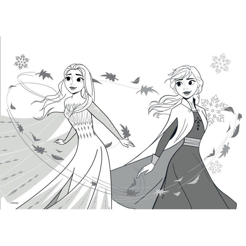 Μπλοκ Ζωγραφικής Frozen live your truth 40φυλ