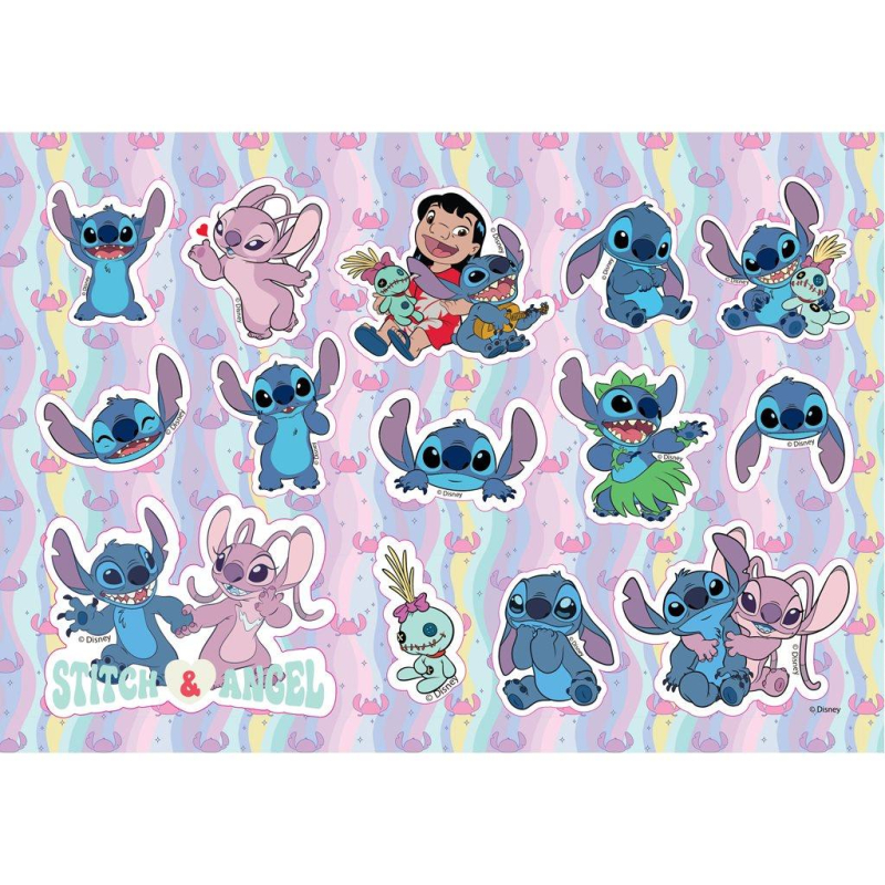 Μπλοκ Ζωγραφικής Lilo & Stitch 40φυλ 2 σχέδια