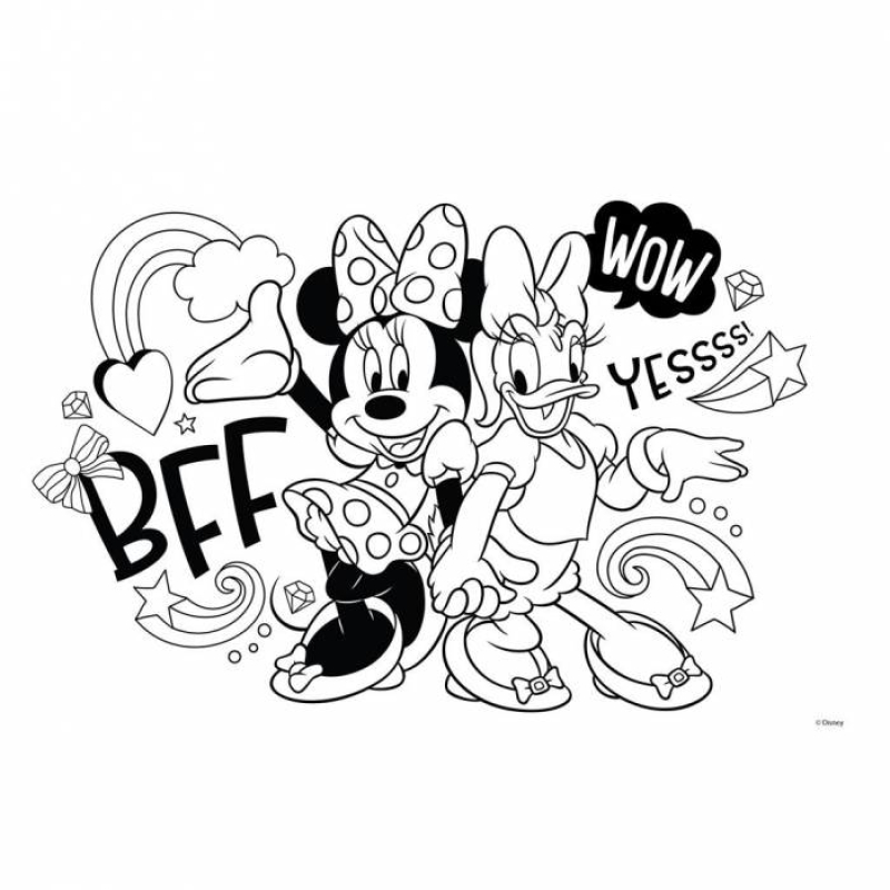 Μπλοκ Ζωγραφικής Minnie 23x33cm 40φυλ.