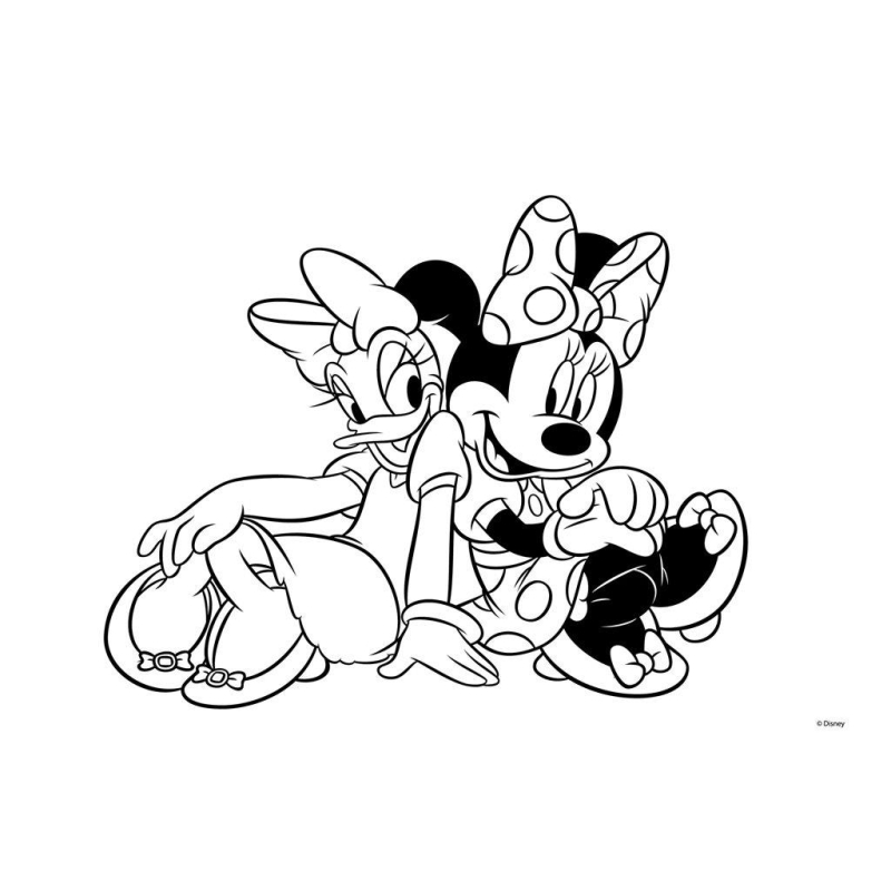 Μπλοκ Ζωγραφικής Minnie 40φυλ 2 σχέδια