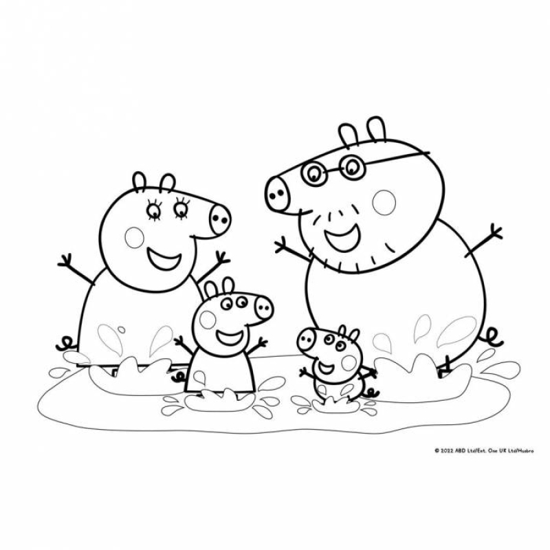 Μπλοκ Ζωγραφικής Peppa pig 23x33cm 40φυλ.