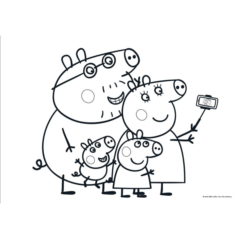 Μπλοκ Ζωγραφικής Peppa Pig Super Cool 40φυλ
