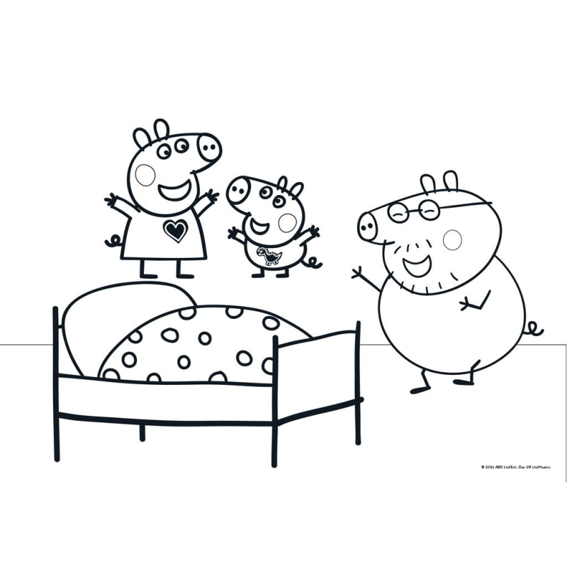 Μπλοκ Ζωγραφικής Peppa Pig Super Cool 40φυλ