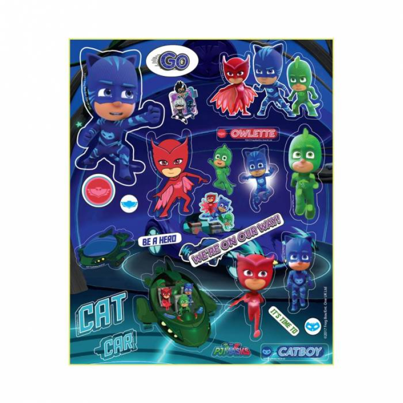 Μπλοκ Ζωγραφικής Pj Masks 16σελ. χρωματισμού και 2σελ. αυτοκόλλητα