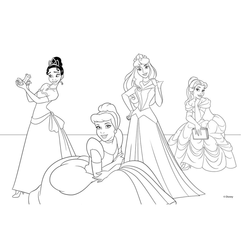 Μπλοκ Ζωγραφικής Princess 40φυλ.