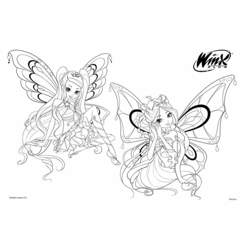 Μπλοκ Ζωγραφικής Winx 23x33cm 40φυλ.