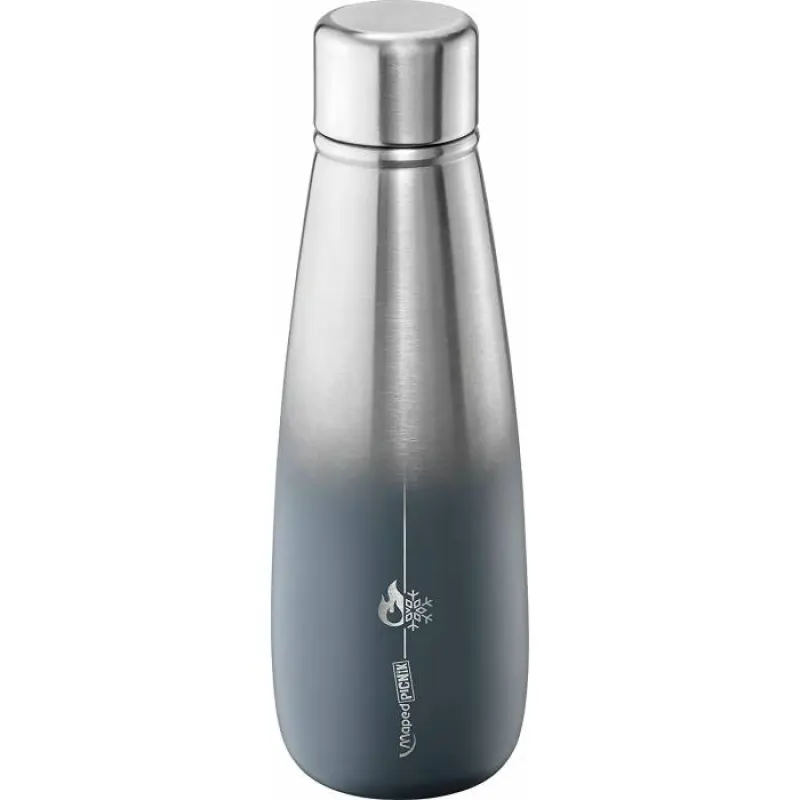 Μπουκάλι Maped Picnic ισοθερμικό ανοξείδωτο γκρι 500ml