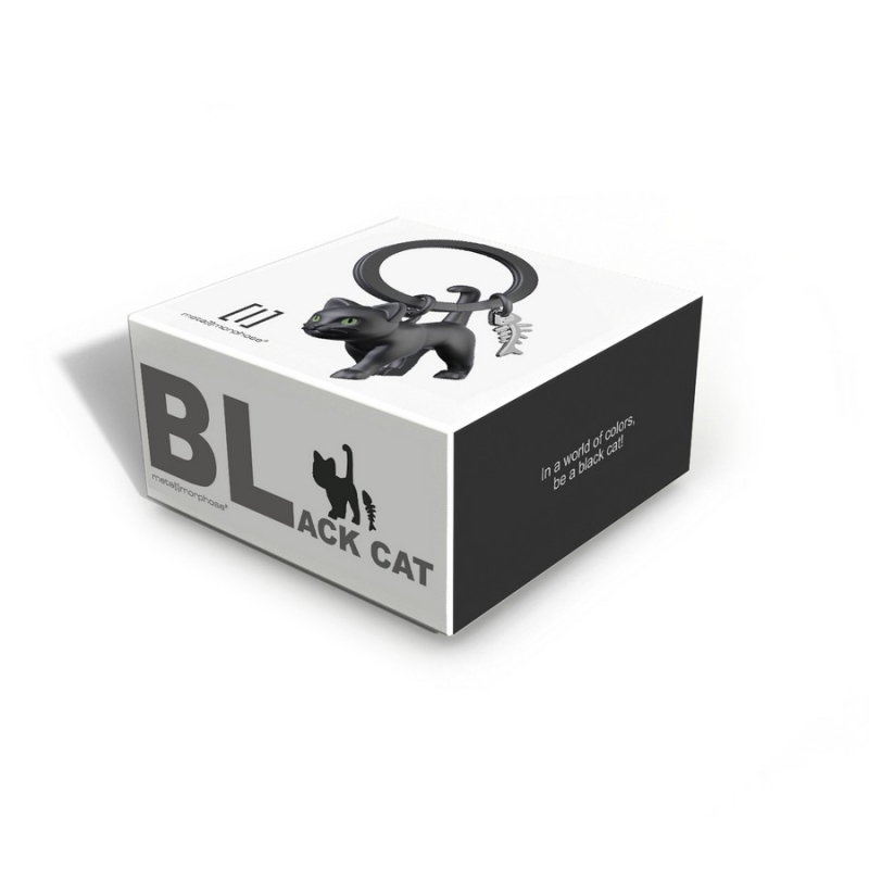 Μπρελόκ Metalmorphose Black cat
