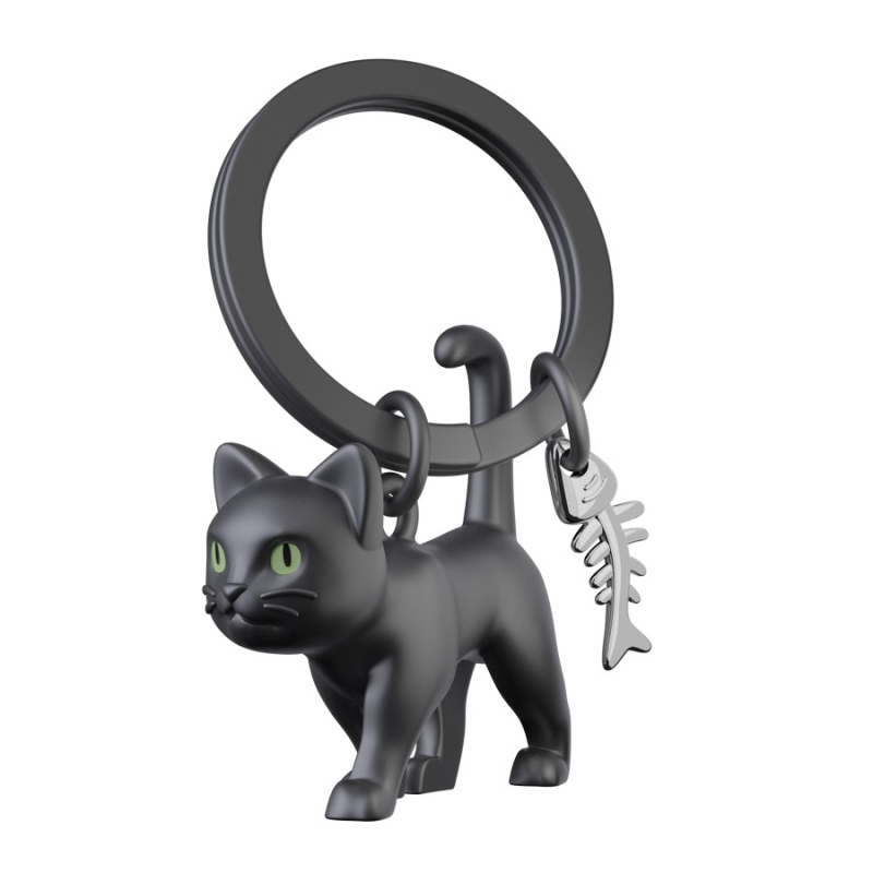 Μπρελόκ Metalmorphose Black cat