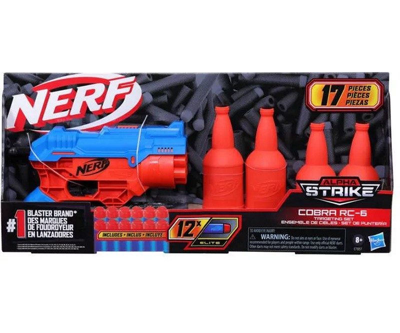 Νεροπίστολο Nerf Alpha Strike Cobra RC-6 23x50cm