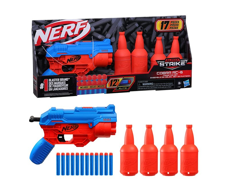Νεροπίστολο Nerf Alpha Strike Cobra RC-6 23x50cm