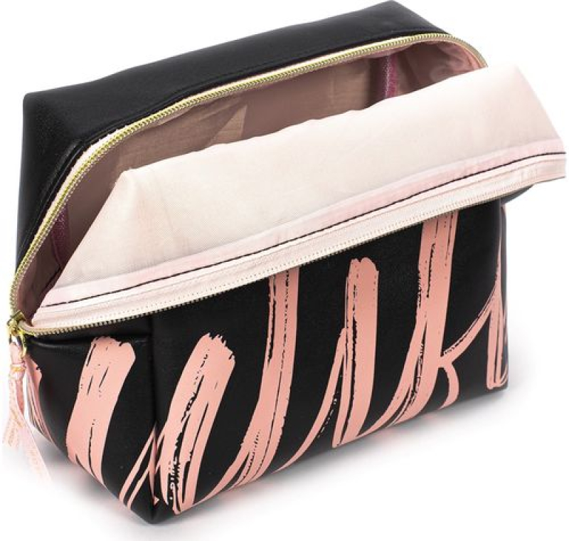 Νεσεσέρ Tri-Coastal Cosmetic Leopard Black Rose Gold