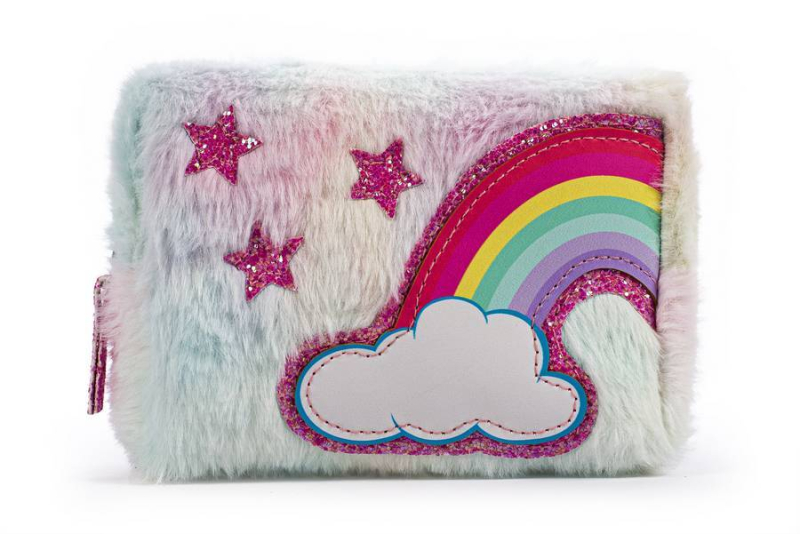 Νεσεσέρ Tri-Coastal χνουδωτό Unicorn Rainbow