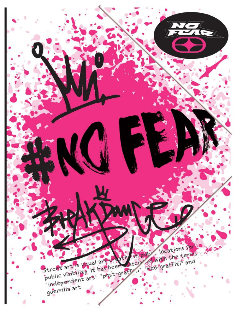 Ντοσιέ με λάστιχο No Fear Queen A4