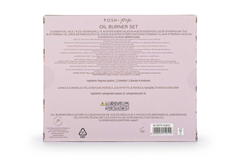 Oil Burnet Set Tri-Coastal