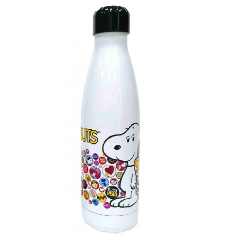 Παγούρι Θερμός BMU Stainless Steel Peanuts Λευκό 500ml