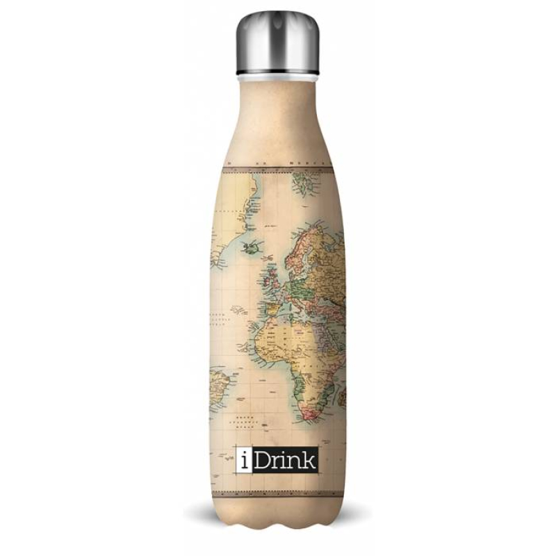 Παγούρι θερμός I Drink Old Map 500ml ID0008