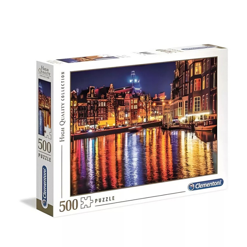 Παζλ Clementoni Amsterdam Night 500 τεμ