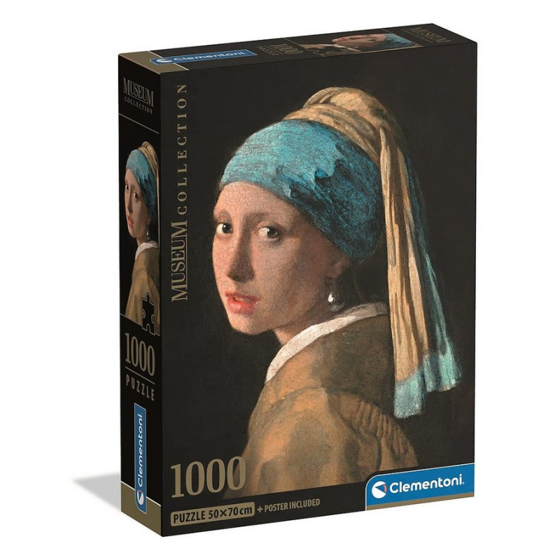 Παζλ Clementoni Art Girl with a Pearl Earring 1000 τεμ