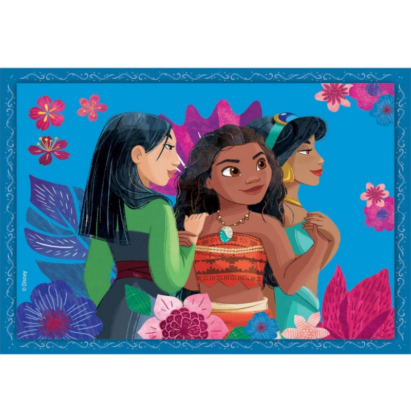 Παζλ Clementoni Disney Princesses Whimsical 4 in 1