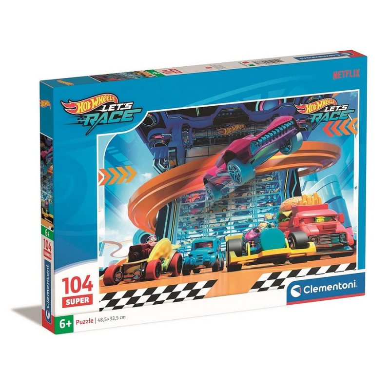 Παζλ Clementoni Hot Wheels Mid-air 104 τεμ