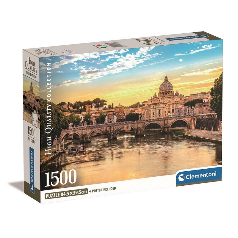 Παζλ Clementoni Italy Rome 1500 τεμ