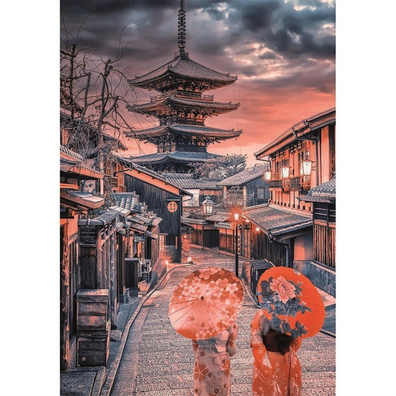Παζλ Clementoni Japanese Evening in Kyoto 500 τεμ