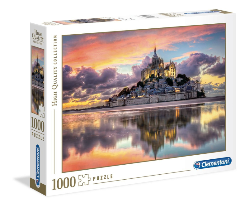 Παζλ Clementoni Le Magnifique Mont Saint-Michel 1000 τεμ