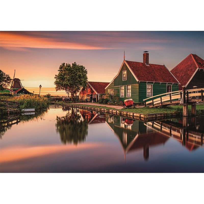 Παζλ Clementoni Netherlands Zaanse Schans 1500 τεμ