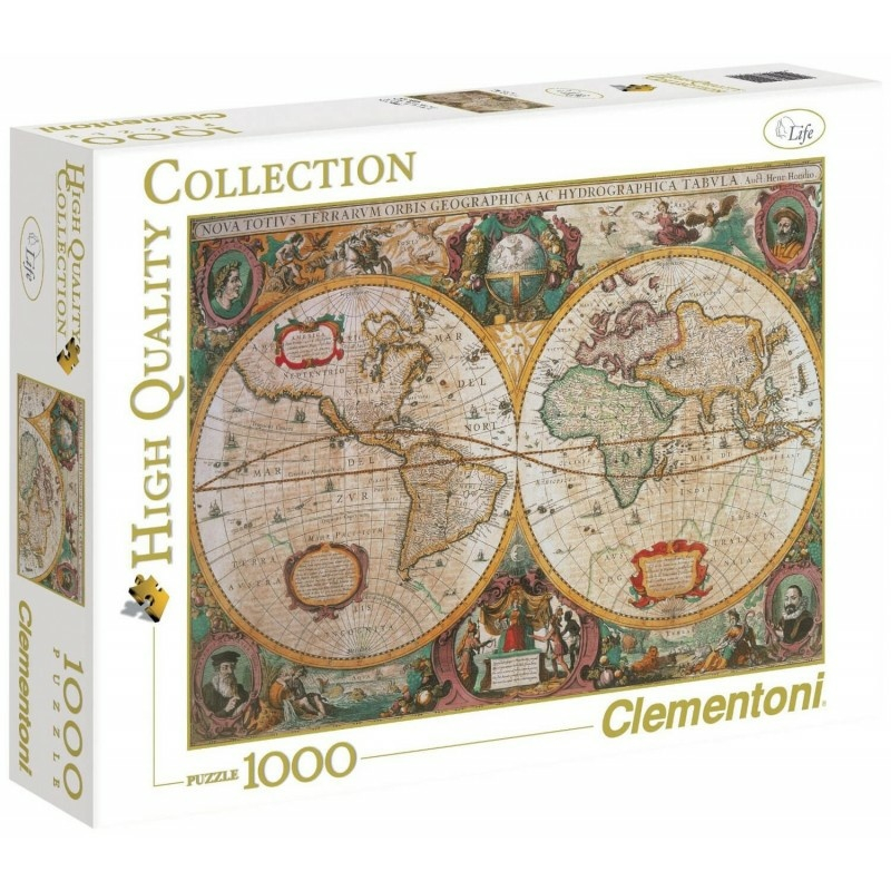 Παζλ Clementoni Old Map 1000 τεμ