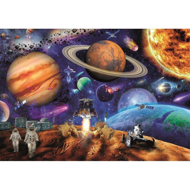 Παζλ Clementoni Planets Space Mission 300 τεμ