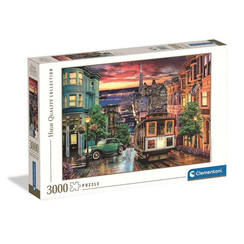 Παζλ Clementoni San Francisco Night 3000 τεμ