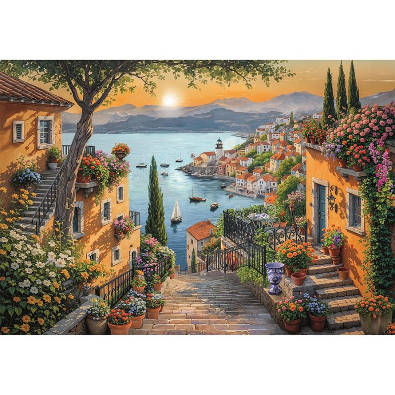 Παζλ Clementoni Steps to Harbor 1500 τεμ