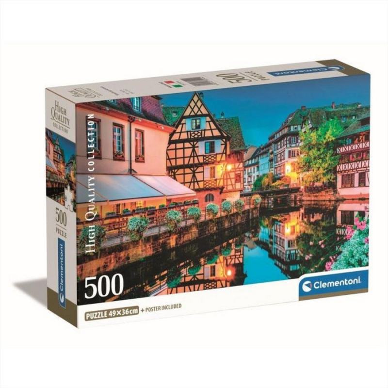Παζλ Clementoni Strasbourg Old Town 500 τεμ
