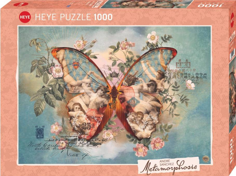 Παζλ Heye Metamorphosis Wings No1 1000τεμ.